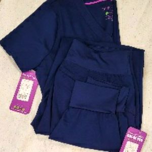Healing hands Purple label yoga scrub set